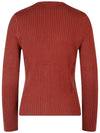 Shanya Cotton Cardigan Burgundy - A.P.C. - BALAAN 3