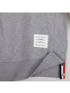 Engineered 4 Bar Stripe Loopback Jersey Knit Crewneck Sweatshirt Light Grey - THOM BROWNE - BALAAN 4