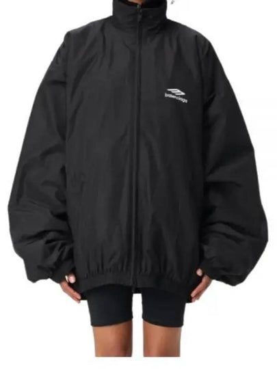 Women's Medium Fit Track Jacket Black - BALENCIAGA - BALAAN 2