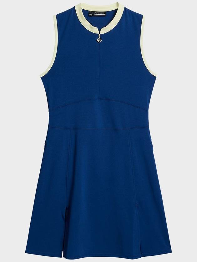 Women s Ebony Dress Golf One Piece Estate Blue GWSD09460 O341 - J.LINDEBERG - BALAAN 1