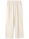 One tuck linen wide pants natural - INDUST - BALAAN 1