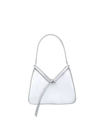 Wearing CHIARA Mini Convertible Bag Silver 270758 - REFORMATION - BALAAN 1