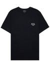 Raymond Short Sleeve T-shirt Black - A.P.C. - BALAAN 9