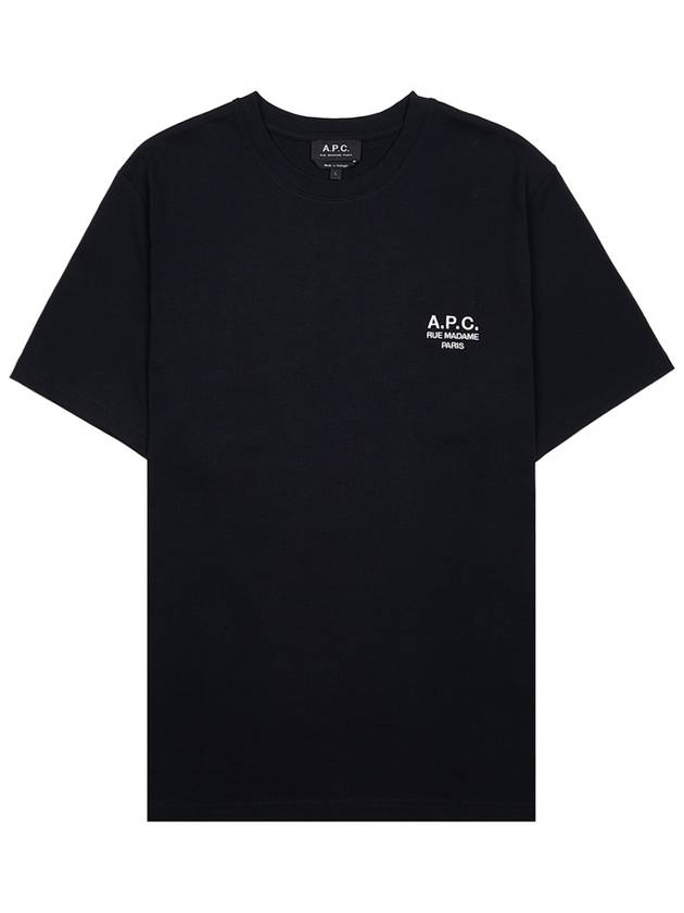 Raymond Short Sleeve T-shirt Black - A.P.C. - BALAAN 10