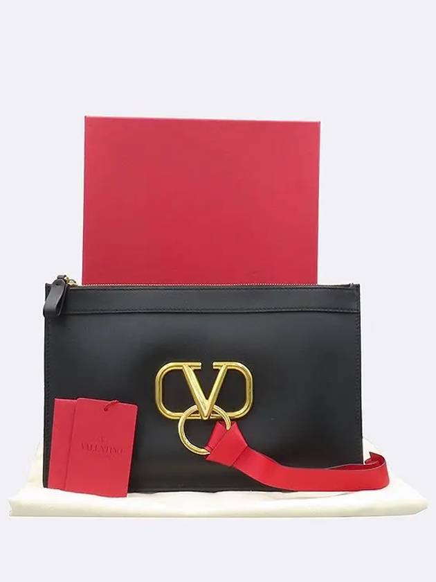 RW0P0269WUU V Ring Clutch - VALENTINO - BALAAN 1