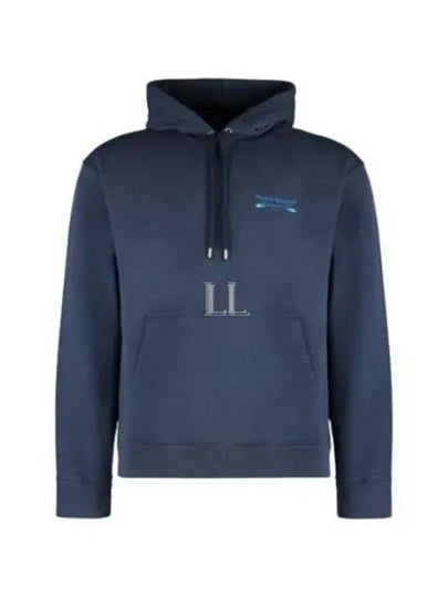 Oars Regular Hoodie Ink Blue - MAISON KITSUNE - BALAAN 2