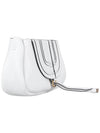 Calfskin Clutch Shoulder Bag White - CHLOE - BALAAN 5