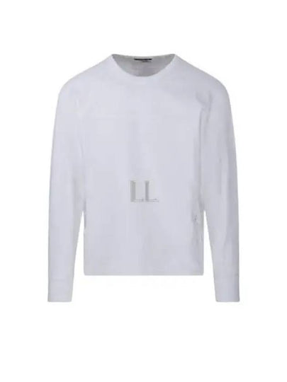 Metropolis Series Brushed Sweatshirt White - CP COMPANY - BALAAN 2