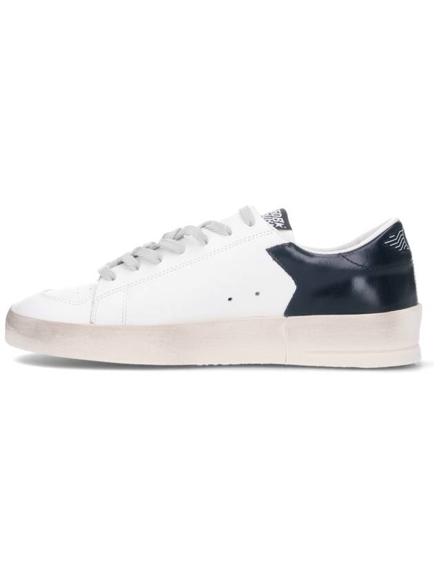 Stardan Black Tab Low Top Sneakers White - GOLDEN GOOSE - BALAAN 4