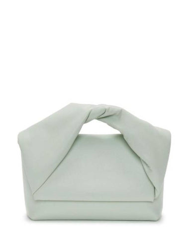 Twister Medium Leather Tote Bag Mint - JW ANDERSON - BALAAN 1