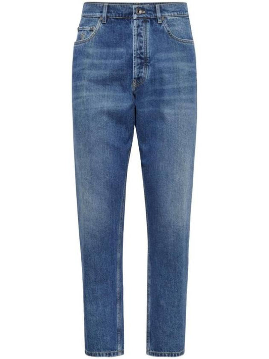 Iconic Fit Jeans Blue - BRUNELLO CUCINELLI - BALAAN 1