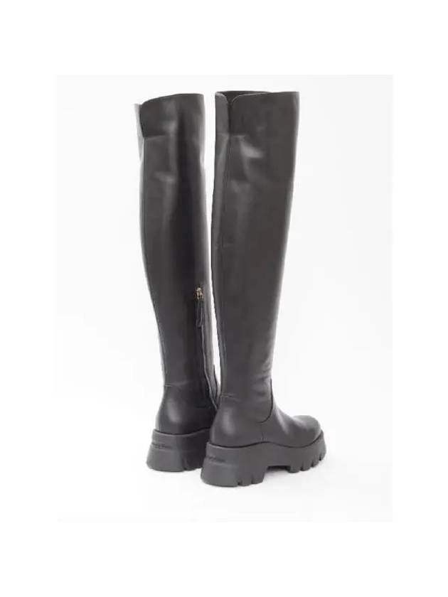 Gianvito Rossi MONTEY leather knee high boots G8022320GOMVGI - GIANVITO ROSSI - BALAAN 3