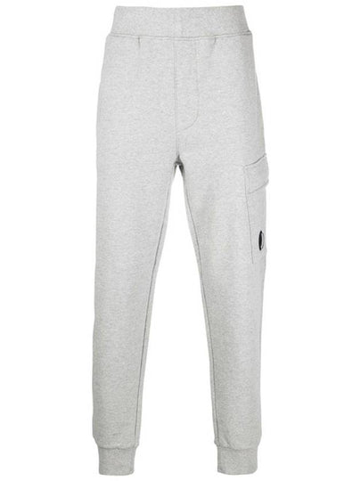 Light Fleece Utility Track Pants White - CP COMPANY - BALAAN 2