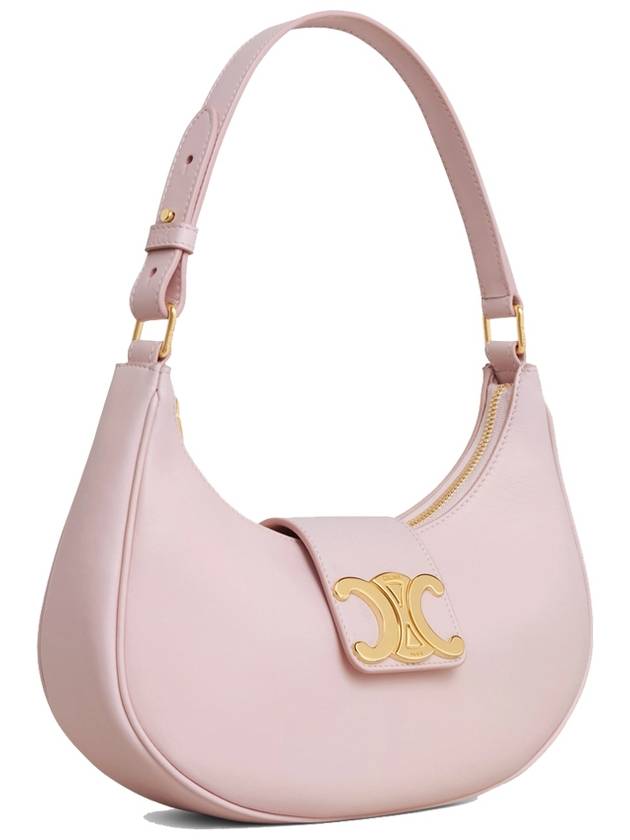 Ava Triomphe Smooth Calfskin Shoulder Bag Pink - CELINE - BALAAN 4