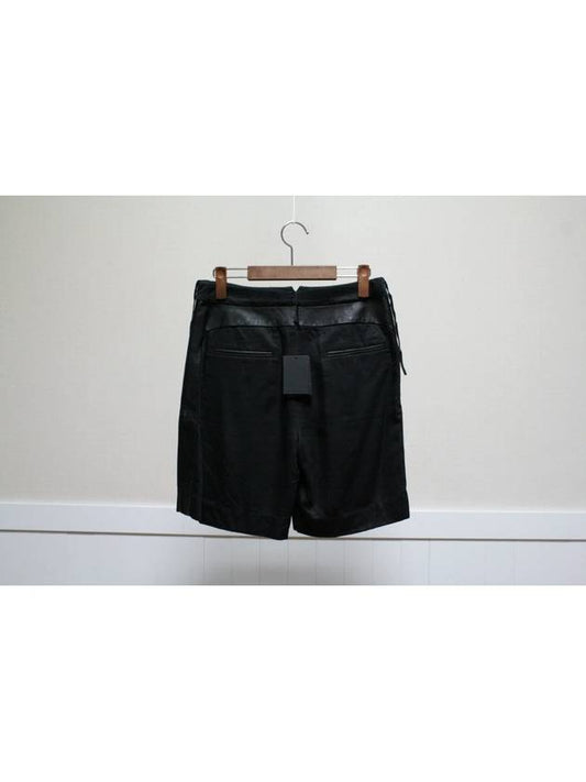 Leather pattern short pants - ALEXANDER WANG - BALAAN 2
