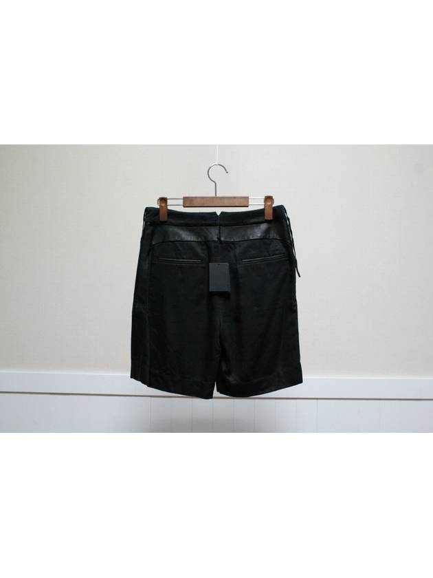 Leather pattern short pants - ALEXANDER WANG - BALAAN 5