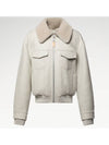 1AGIRY Wool Blouson with Shearling Color - LOUIS VUITTON - BALAAN 1