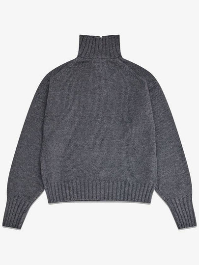 Wool soft knit half zip pullover - AURALEE - BALAAN 2