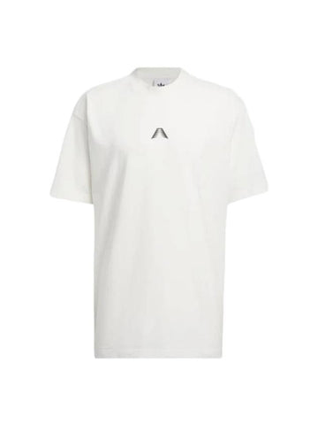 Anthony Edwards 1 Foundation Short Slevee T Shirt White - ADIDAS - BALAAN 1