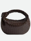 Teen Jodie Intrecciato Leather Tote Bag Brown - BOTTEGA VENETA - BALAAN 2