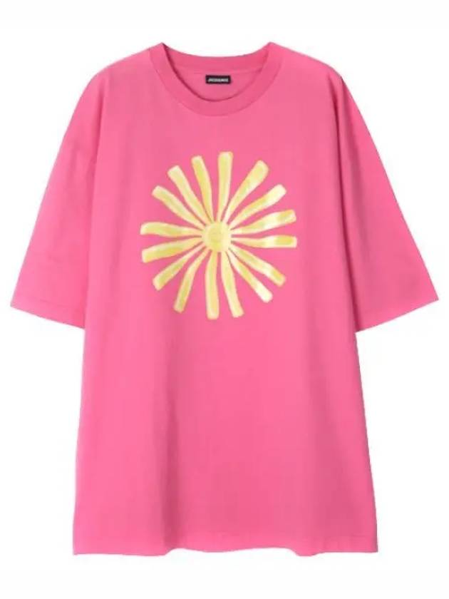 Jacquemus Le T Shirt Soleil Sun Print Short Sleeve Women s Tee - JACQUEMUS - BALAAN 1