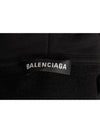 Back Logo Hoodie Black XL - BALENCIAGA - BALAAN 7