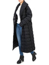 ALLEGRA BLACK Women s Hooded Long Padded Jumper Coat Relaxed Fit - MACKAGE - BALAAN 9