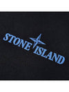 Logo Hoodie Black - STONE ISLAND - BALAAN 5