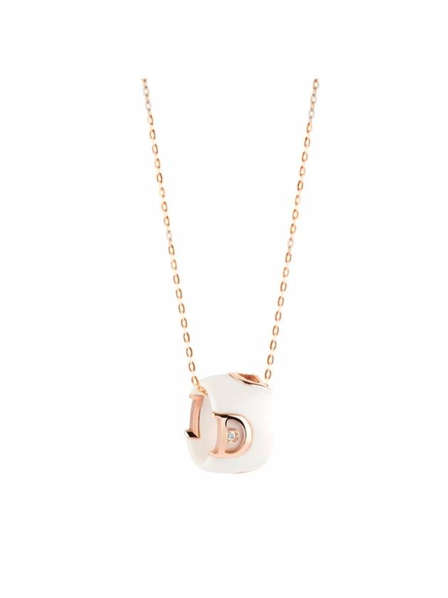 D-Icon Necklace Pink Gold - DAMIANI - BALAAN 1