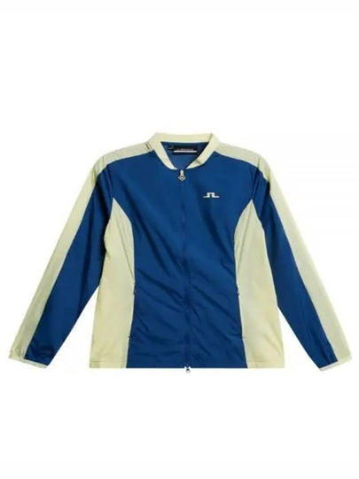 Thorine Zip-Up Jacket Estate Blue - J.LINDEBERG - BALAAN 2