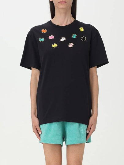 Multi Patch Short Sleeve T-Shirt Black - PATOU - BALAAN 2