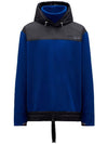 two-tone Grenoble hooded jacket blue - MONCLER - BALAAN 1