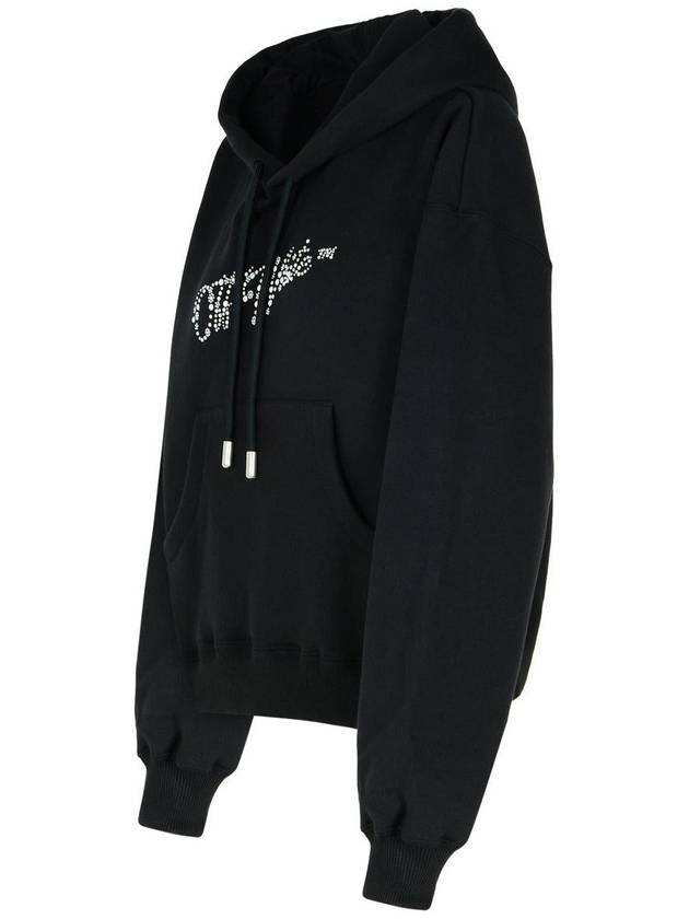 Off-White Black Cotton Sweatshirt - OFF WHITE - BALAAN 2