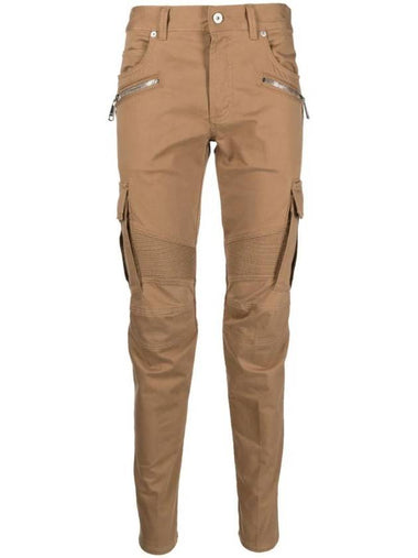 zipper detail tapered pants BH1MH016CD96 - BALMAIN - BALAAN 1