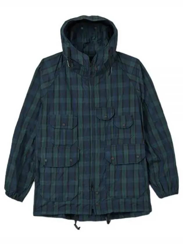 Atlantic Parka Blackwatch Crushed Taffeta MP196 KT037 - ENGINEERED GARMENTS - BALAAN 1