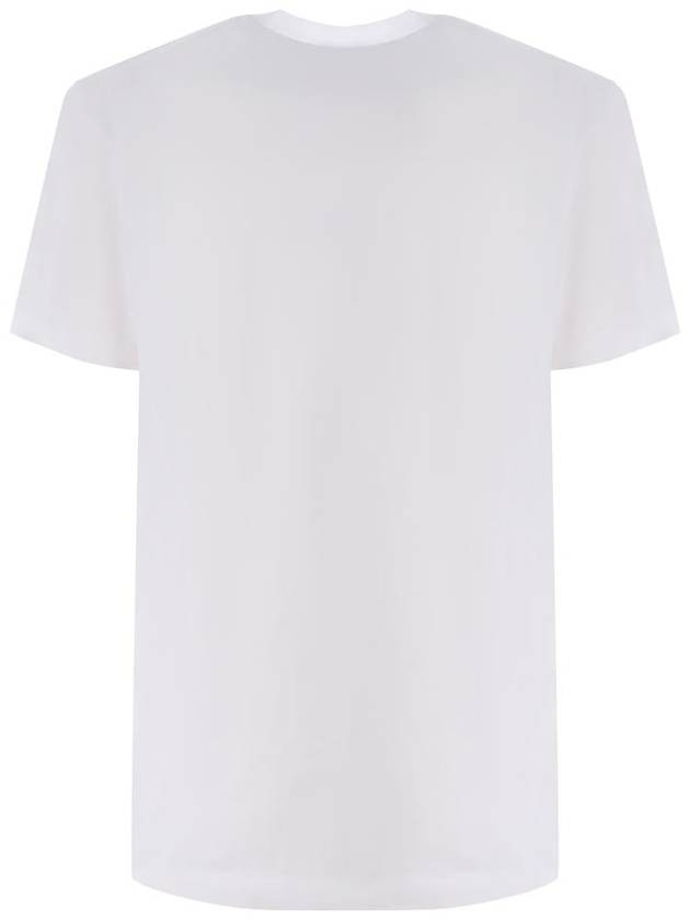 Made With Love Cotton Short Sleeve T-Shirt White - DSQUARED2 - BALAAN 4