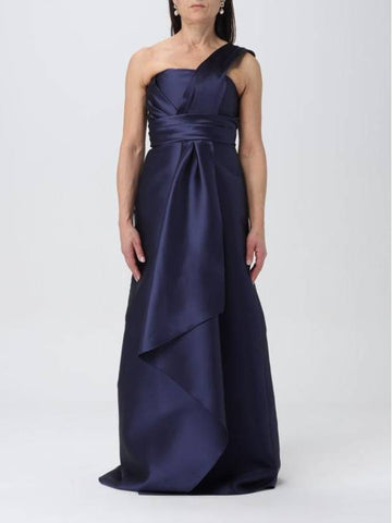 Long Dress 04091625 0290 Blue - ALBERTA FERRETTI - BALAAN 1