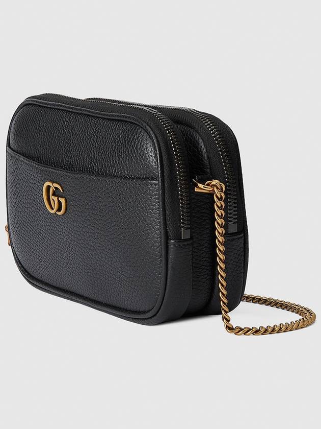 Bamboo Double G Super Mini Bag Black - GUCCI - BALAAN 6