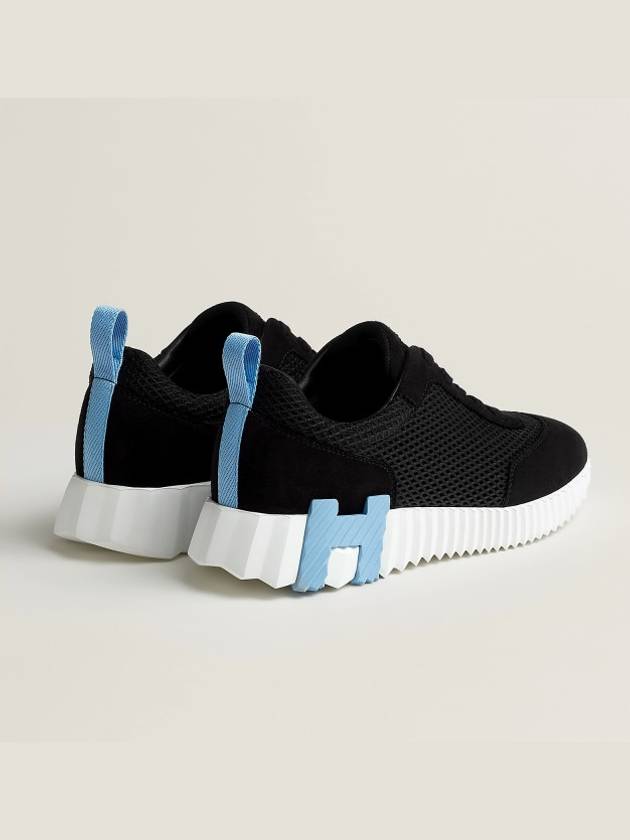 Bouncing Low Top Sneakers Black - HERMES - BALAAN 4