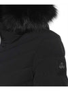 Women's Roselan Hooded Padded Black Fur Black - MOOSE KNUCKLES - BALAAN 5