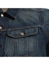 Cotton Denim Jacket Blue - TOM FORD - BALAAN 5