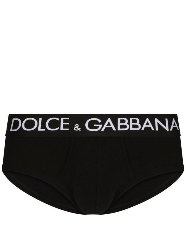 23 fw Black Cotton Briefs M9D69JONN97N0000 B0480428693 - DOLCE&GABBANA - BALAAN 2