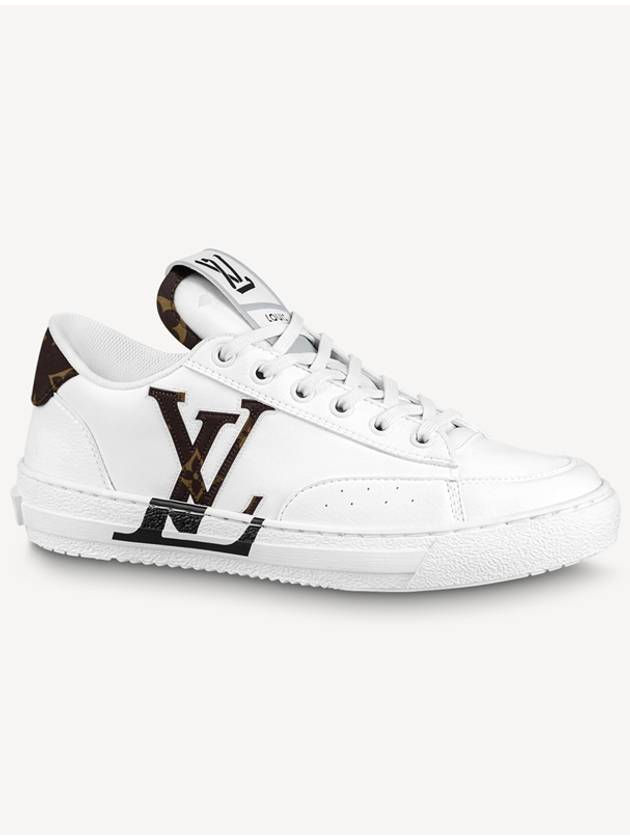 Charlie Monogram Signature Low Top Sneakers White - LOUIS VUITTON - BALAAN 4