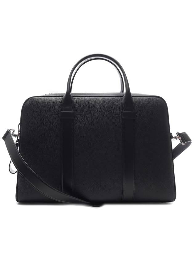 Pebble Texture Brief Case Black - TOM FORD - BALAAN 2