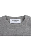 FKA205A RWB cuffs wool merino short sleeve knit 3833451 - THOM BROWNE - BALAAN 3