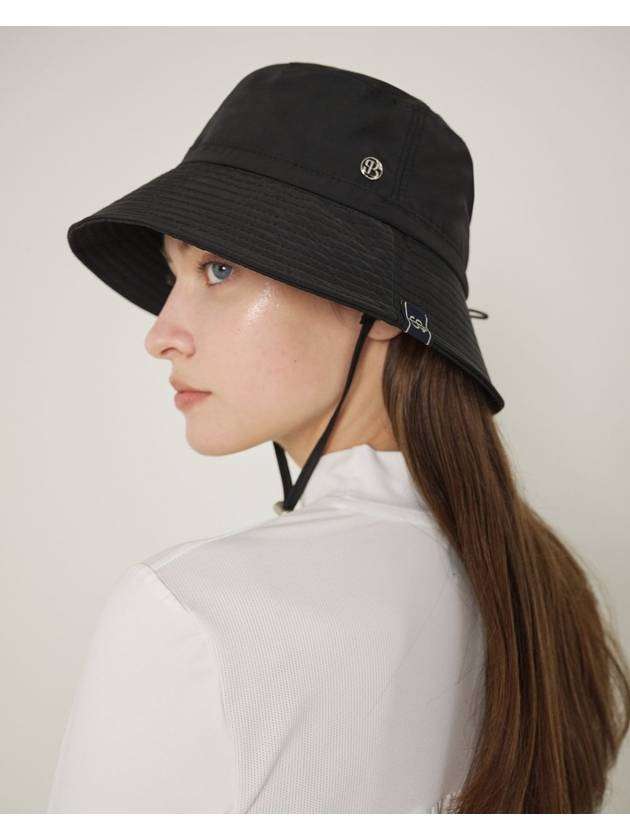 Shine string bucket hat black - POSHERD - BALAAN 1