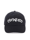 Graffiti Logo Ball Cap Black - MARNI - BALAAN 1