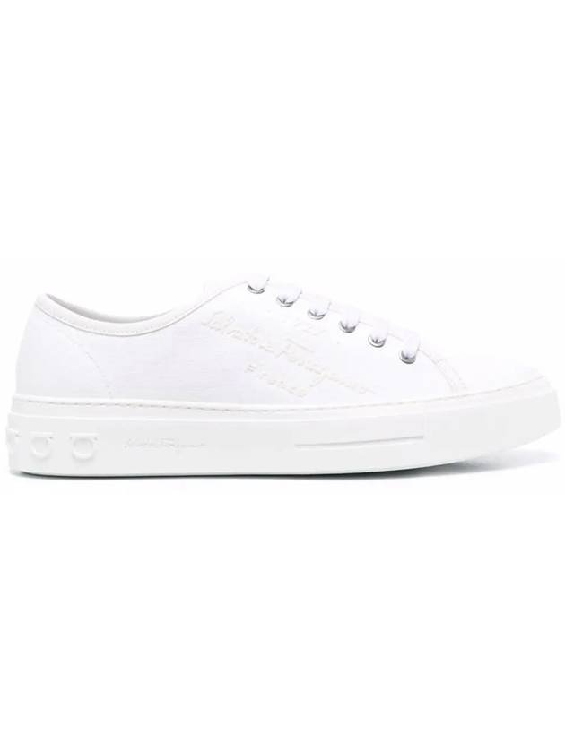 Mediterre Eco Low Top Sneakers White - SALVATORE FERRAGAMO - BALAAN 2