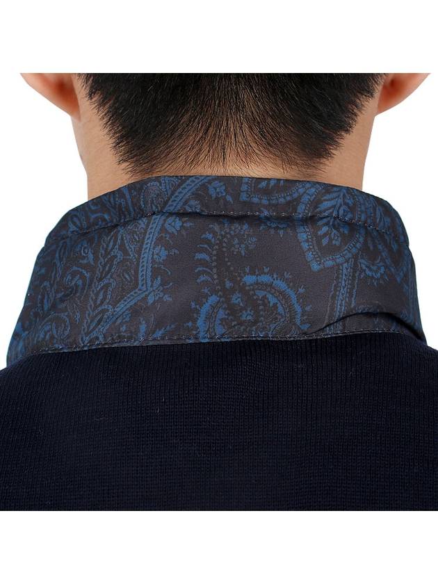 Paisley Print Vest Blue - ETRO - BALAAN 11