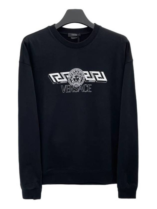 Medusa Logo Sweatshirt Black - VERSACE - BALAAN 2